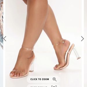 The glass slipper- pumps